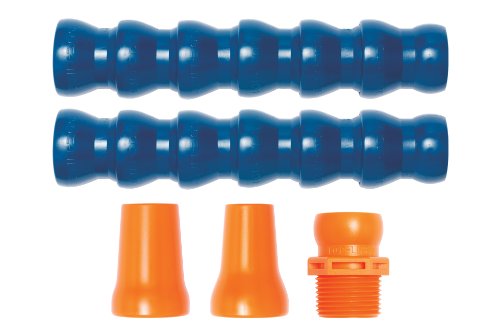 Loc-Line60513 Coolant Hose Starter Kit, Acetal Copolymer, 5 Piece, 3/4" Hose ID