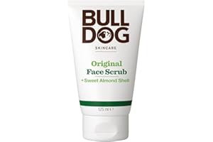 BULLDOG SKINCARE Original Face Scrub For Men Exfoliating Almond Shell Scrub 125 ml