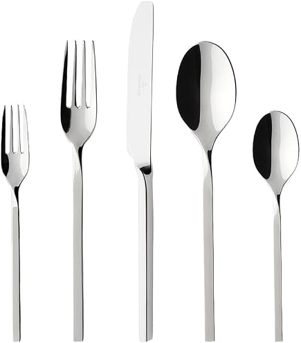 Set di posate 68 pezzi Cult in acciaio inox argento | 553305.1