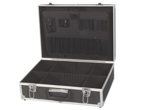 PERELPerel 1819-N Suitcase with Aluminium Edges 455.x 330.x 152.mm Black