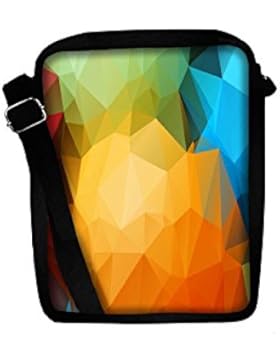 Snoogg , Damen Umhängetasche mehrfarbig multi