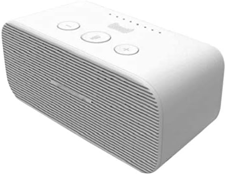 DONGBALA Smart Wireless Speaker Speaker System Portable Voice Control Mobile APP RemoteBattery (Bluetooth/Wi-Fi),White