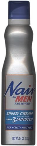 Nair For Men Hair Removal Speed Cream-5.4 oz by Church & Dwight [Beauty]