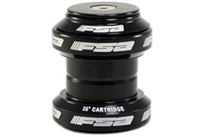 FSA Orbit MX 1–1/20,3 cm Threadless VTT Route Casque avec Bouchon, Noir