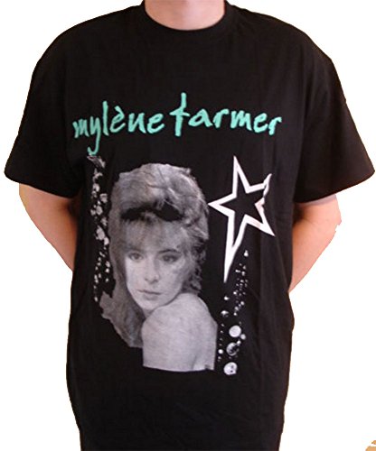 T-shirt Collector Mylène Farmer "1984-2021 Merci" - Multicolor Coton - Tailles S à 5XL