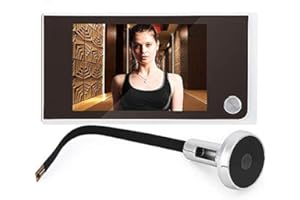 Türspion Kamera Elektronische Überwachung Cat Eye Kamera 3,5"Digital LCD 120 Grad Peephole Viewer Foto Visuelle Überwachung Überwachungskamera Home Security Monitoring System