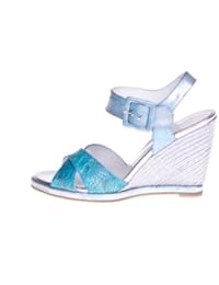 ROBERTO BOTELLA - <p>Sandalia cuña forrada</p> - Color Azul - Combi1 - Talla 35