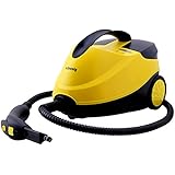 H.Koenig NV6200 Limpiador a vapor de cilindro 1.5L 2000W Negro, Amarillo limpiador a vapor - Vaporeta (Limpiador a vapor de cilindro, 1,5 L, Negro, Amarillo, 2000 W, 4 bar, 8 min)
