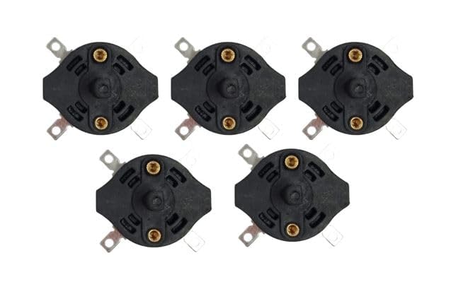 SP Electron 3 Way Rotary Switch Regulator for/Coolers/Table Fans, black (Pack of 5)
