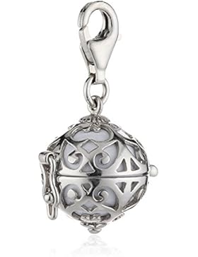 Engelsrufer Charm silber mit weißer Kugel ERC-01