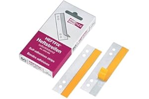 ‎VELOFLEX Heftstreifen HEFTFIX®, 10,5cm lang, PG=100ST, transparent