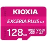 KIOXIA EXCERIA PLUS G3 128GB microSDXC Hafıza Kartı &ndash; UHS-I U3 V30 C10 A2, 210/90MB/s'ye Kadar, 4K+