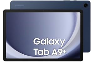 Samsung Galaxy Tab A9+, Display 11.0" TFT LCD PLS, WiFi, RAM 8GB, 256GB, 7.040 mAh, Qualcomm SM6375, Android 15, Dark Blue [Versione italiana]