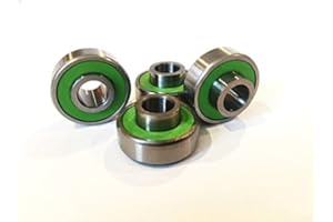 4 X RS PRO RIDERS UPGRADED WHEEL BEARINGS COMPATIBLE WITH BUGABOO BEE, BEE PLUS & BEE3,5 & 6 FRONT or REAR/BACK