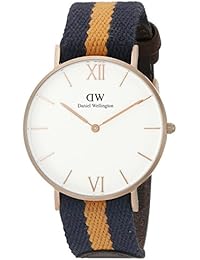Daniel Wellington  0554DW - Reloj de cuarzo para mujer, con correa de tela, color multicolor