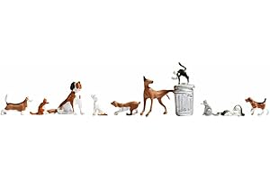 Noch - 45715 - Modélisme Ferroviaire - Figurine - Chiens Et Chats
