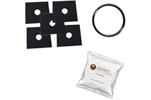 EMOZIONI QUOTIDIANE Frog Ersatzteil-Set – 5 x Dicke + 5 x Oring + 5 x tägliche Emotion-Waffeln