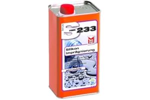 Moeller Stone Care - HMK S233 Silikon-Imprägnierung - 1 Liter - Gebrauchsfertige Naturstein Imprägnierung auf Silikonbasis
