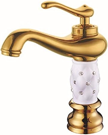 Coldtutu 2018 Modern Design Bathroom Sink Tap Sink Basin Mixer Tap High Grade Quality Golden Rose Gold Hot And Cold Water Tap Kitchen Sink Mixer Tap titan