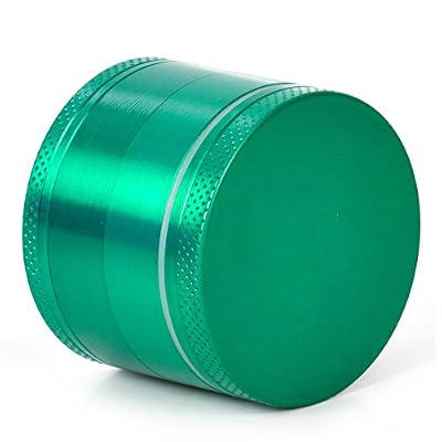 Eastar indien Crusher 2,0 pouces Zinc Lot de 4 SPICE Grinder du tabac vert