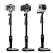 CartNbuy Bluetooth Selfie Stick for Smartphones, Action Camera and Digital Camera - Black (Selfie Stick) RS.500.00