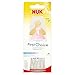 NUK First Choice 120ml Glass Bottle with 0-6mths Latex Teat (1 pack)