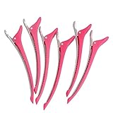 Haarklemmen zum Abteilen verteilt, können Sie die Haarfarbe und Lösung gleichmäßig durch das Haar.