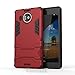 Produktbild Cocomii Iron Man Armor Microsoft Lumia 950 XL Hülle [Strapazierfähig] Taktisch Griff Ständer Stoßfest Gehäuse [Militärisch Verteidiger] Case Schutzhülle for Microsoft Lumia 950 XL (I.Red)