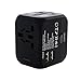 Price comparison product image Socket conversion plug power supply universal universal power supply, pure black -2USB