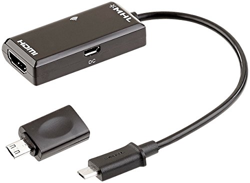 MHL-Adapter Kabel Micro-USB auf HDMI Full HD 1080p mit Fernbedienung