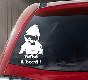 Autocollant Bebe A Bord Auto Et Moto Autocollants Bebe A Bord