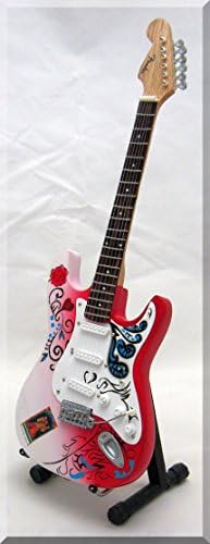 JIMI HENDRIX Miniature Guitar Monterey KENNY WAYNE Reverse Headstock