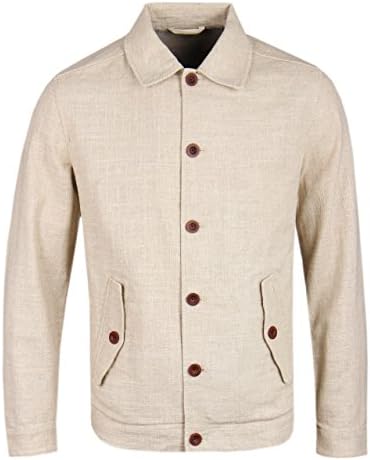 Linen Coach Jacket Large