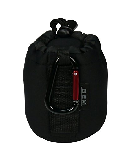 Gem Lot de 4  pochettes en n  opr  ne pour objectifs Canon Nikon Sony Pentax Olympus