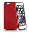 Produktbild iMummy The hybrid - TPU Hülle Echtes Nubukleder iPhone 6/6s (4.7) rot