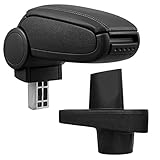 Die Mittelarmlehne wird inklusive Befestigungsmaterial und Einbauanleitung in Deutscher Sprache geliefert. Der Einbau der Armlehne ist auch für Laien kein Problem. Die Armlehne wird einfach in das Ablagefach und Aschenbecher im Fond gesteckt und festgeschraubt.