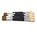 Produktbild feiXIANG 10pcs frauen Make-up Pinsel-Sets verfügbaren double vorbei schwamm pinsel lidschatten für Pferdehaar Lidschatten pinsel beiläufiges prägnantes nettes ultra-fein Pinsel-Sets (Schwarz)