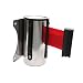 Produktbild Sharplace Edelstahl Airport Sicherkeit Personenleitsystem Absperrung Band - rot, 4m