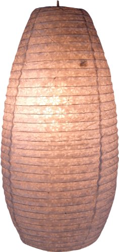 Corona Reispapierlampenschirm / Papierlampenschirme oval - 9