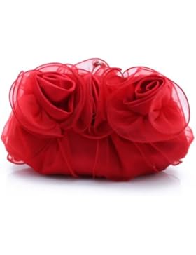 VENI MASEE®® Blume-Form Abschlussball & Party-Abend Handtasche, Handtasche, Geschenkideen - Farben verschiedenen...