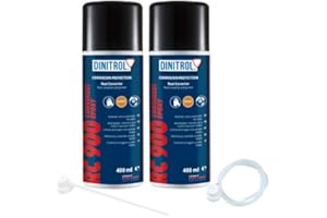 BRIRILINE 2 x DINITROL RC900 RUST CONVERTER PRIMER 400ml CAN + EXTENSION NOZZLE PREVENTION
