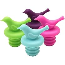 Lot De 3 Bouchons Réutilisables En Silicone Alimentaire - Pour Bouteilles Vin Bière Eau - CÉCOA