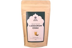 Instant Cardamom Chai - Authentic Indian Chai - Make Chai Latte - Pack of 2, 250g. Blanda med hett vatten - 3in1 premix - sva