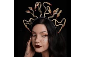 Fashband Fascia per capelli con serpente, dea greca, per Halloween, cosplay, carnevale, feste, accessori per donne e ragazze