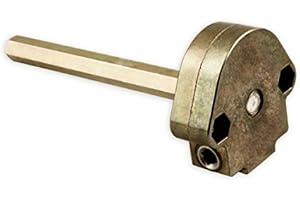 DIWARO® S042 Rolladengetriebe 6:1 Links, Kurbelgetriebe, Kegelradgetriebe, Schneckengetriebe für Rolladen.