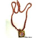 SoilMade Panchmukhi Hanuman Pendent/Locket in Rudraksh Mala Pick Use, Standard, Clear