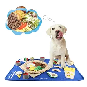 Greenvine Snuffle Mat for Dogs Slow Feeder Interactive Dog Digging Toys for Training and Encourages Natural Foraging Skills