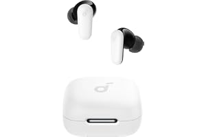soundcore bezprzewodowe słuchawki douszne P30i, ANC, IP54, 45 godz. (biały) | redukcja szumów ANC, potężny bas, 45 godz. pracy, etui i uchwyt do smartfona 2 w 1, IP54, Bluetooth 5.4, tryb transparentny