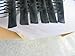 PeiGee 10/20/30/50pcs Wig Combs 7 Teeth Close with Wrap Lace Cap Clip for Glueless Lace Wig Accessories More Convenient Safe and Stable (Black)