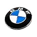 Price comparison product image BMW Boot Badge Bonnet Emblem Genuine Fits 1 3 5 6 7 X Z series ** 74mm ** New